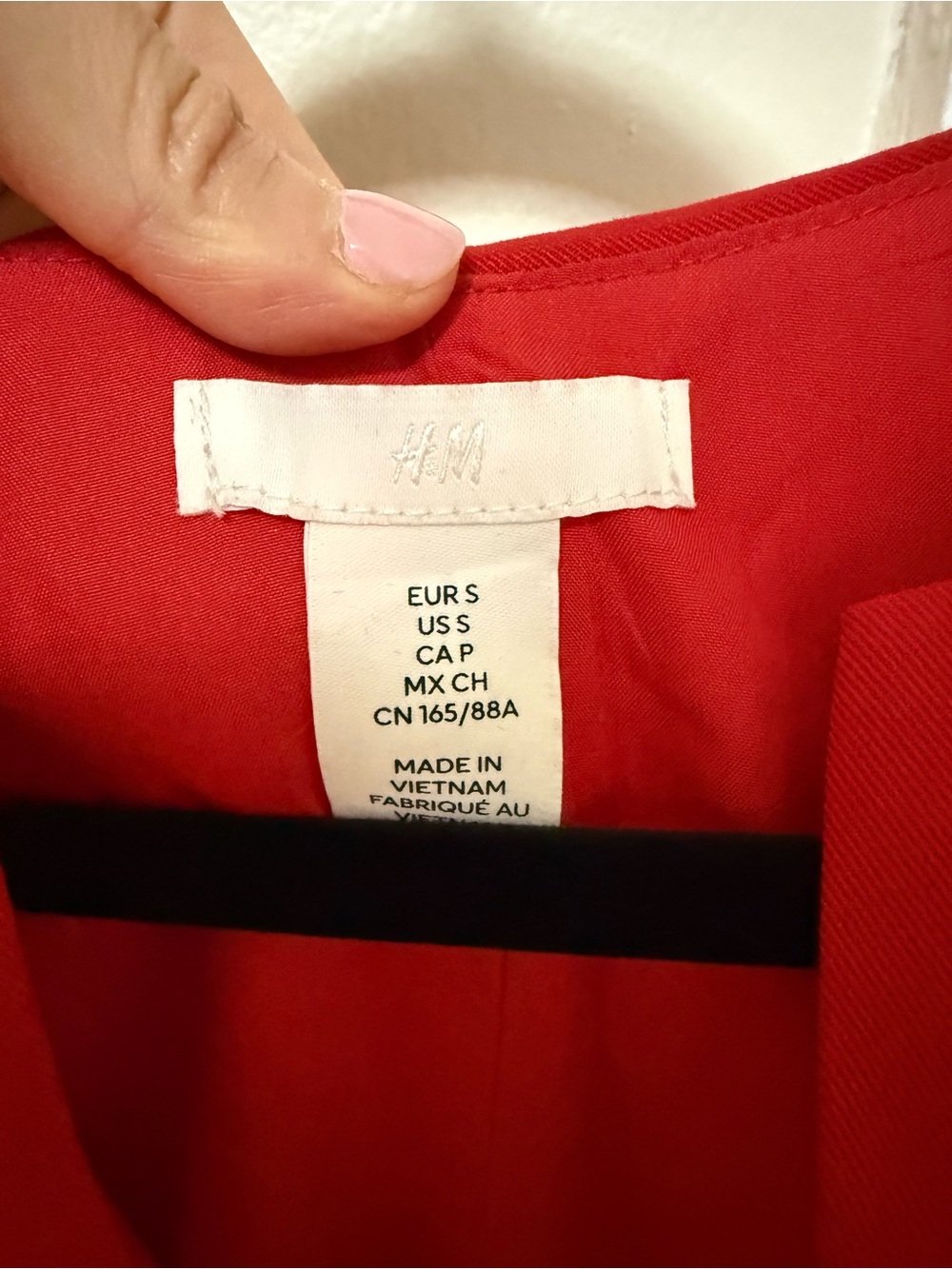 Red Shift Dress - Picture 4 of 4